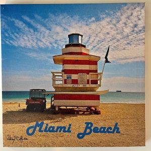 Canvas print of Miami Beach